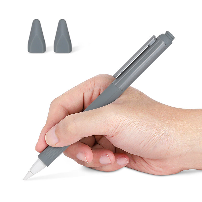 Soft Silicone Case Sleeve for Apple Pencil (2nd Generation) Non-Slip Pencil Grip Holder with 2Pcs Nibs Cover Soft Silicone Case Sleeve for Apple Pencil (2nd Generation) Non-Slip Pencil Grip Holder with 2Pcs Nibs Cover